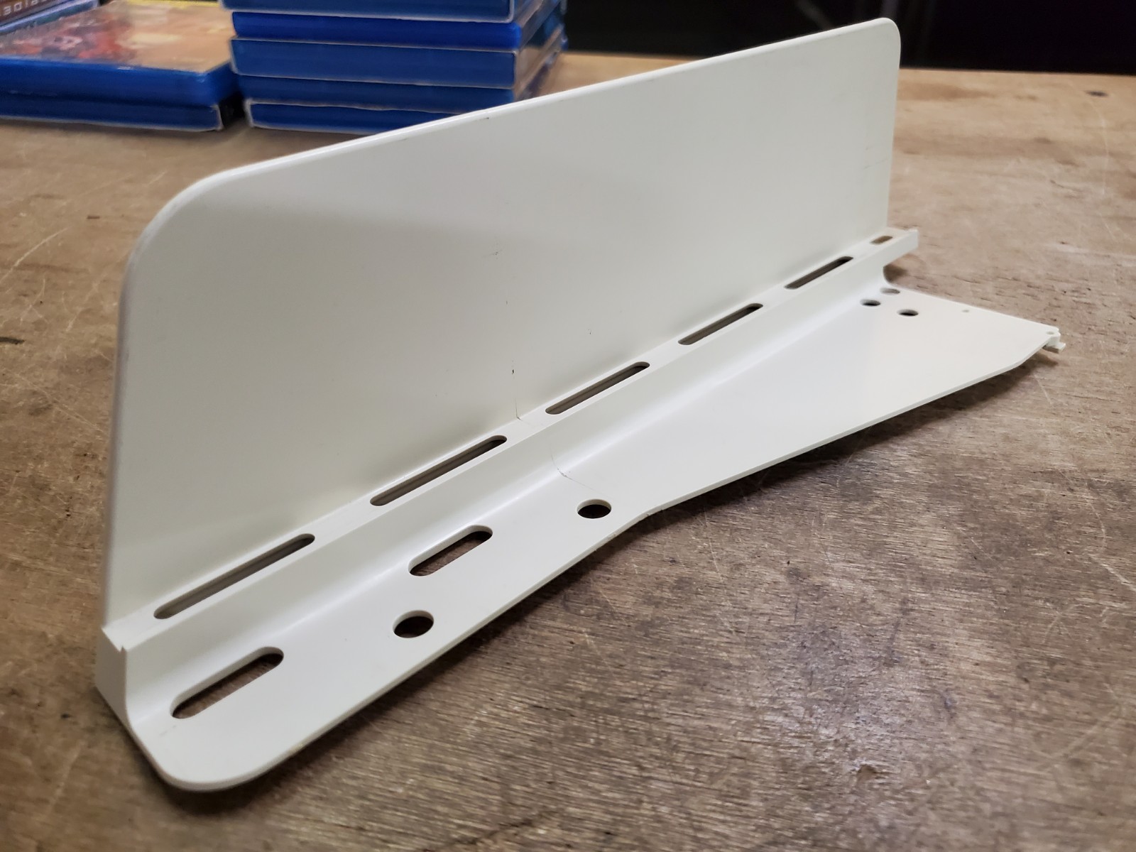 Lot of 55 RTC Profit Pusher 12″ T-Track Automatic Spring-Feed Shelf Units, Beige