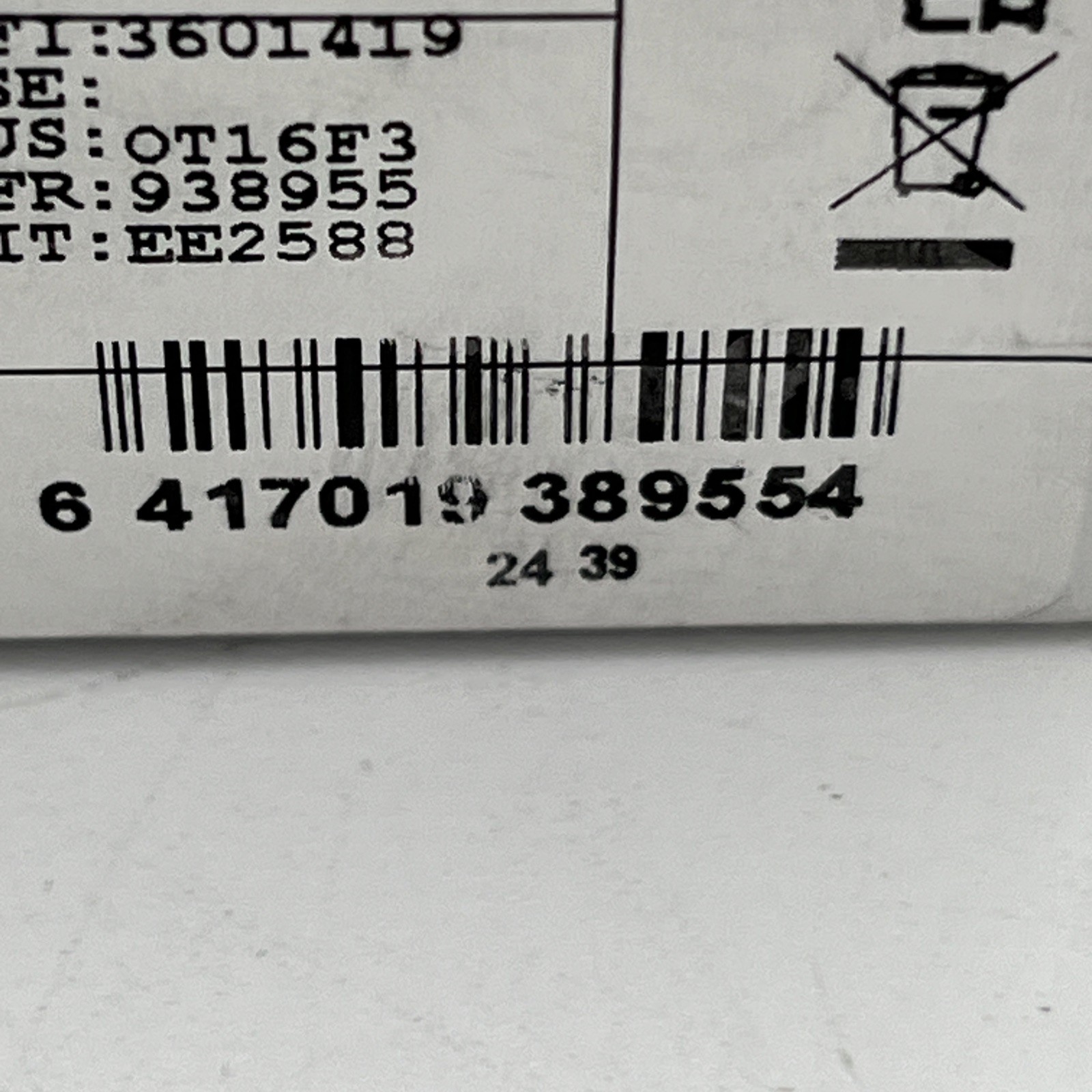 NEW!! ABB OT16F3 Switch Disconnector 3-pole Front Operated 16A – 1SCA104811R1001