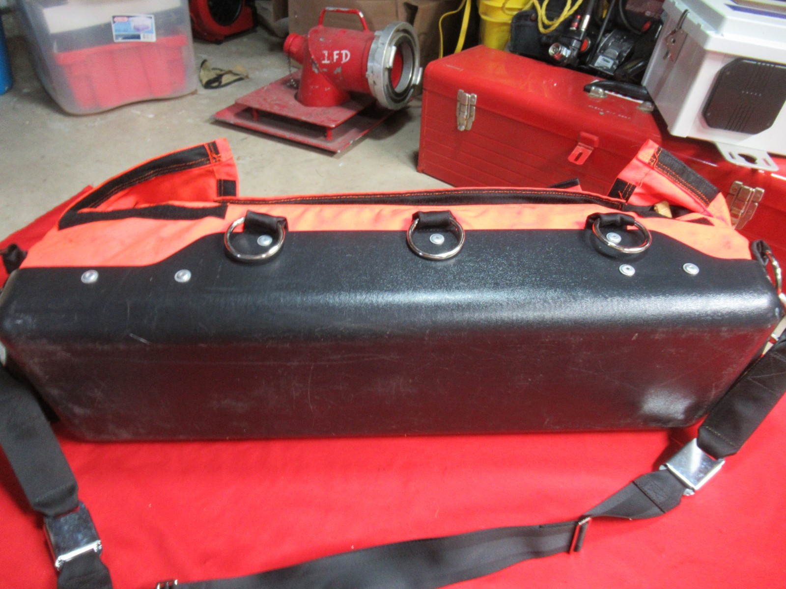 Scott RIT PAK III 4500 psi BAG COMPLETE WITH MASK REGULATOR HOSES EMT EMS RESCUE