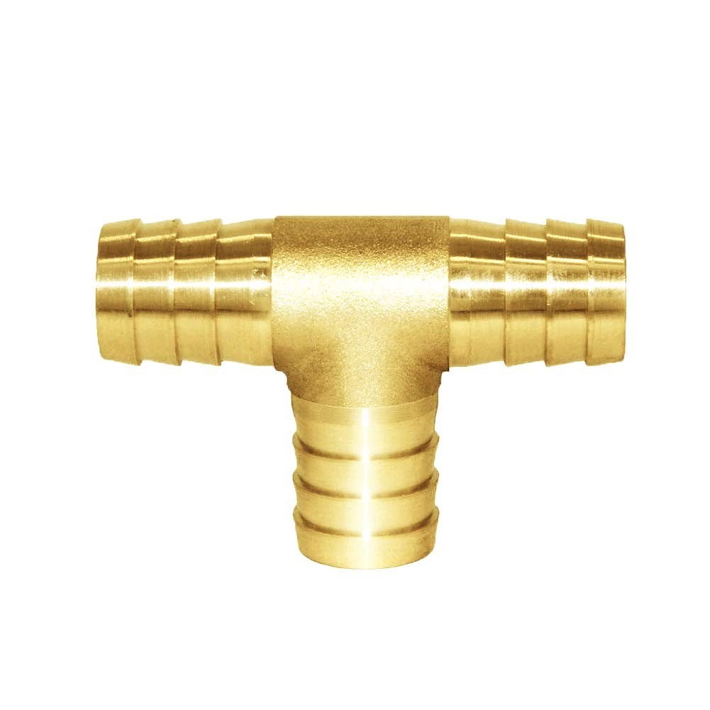 Precise 5/8″ Brass 3-Way Tee Fittings – Leak-Proof, High-Temp Resistant Design