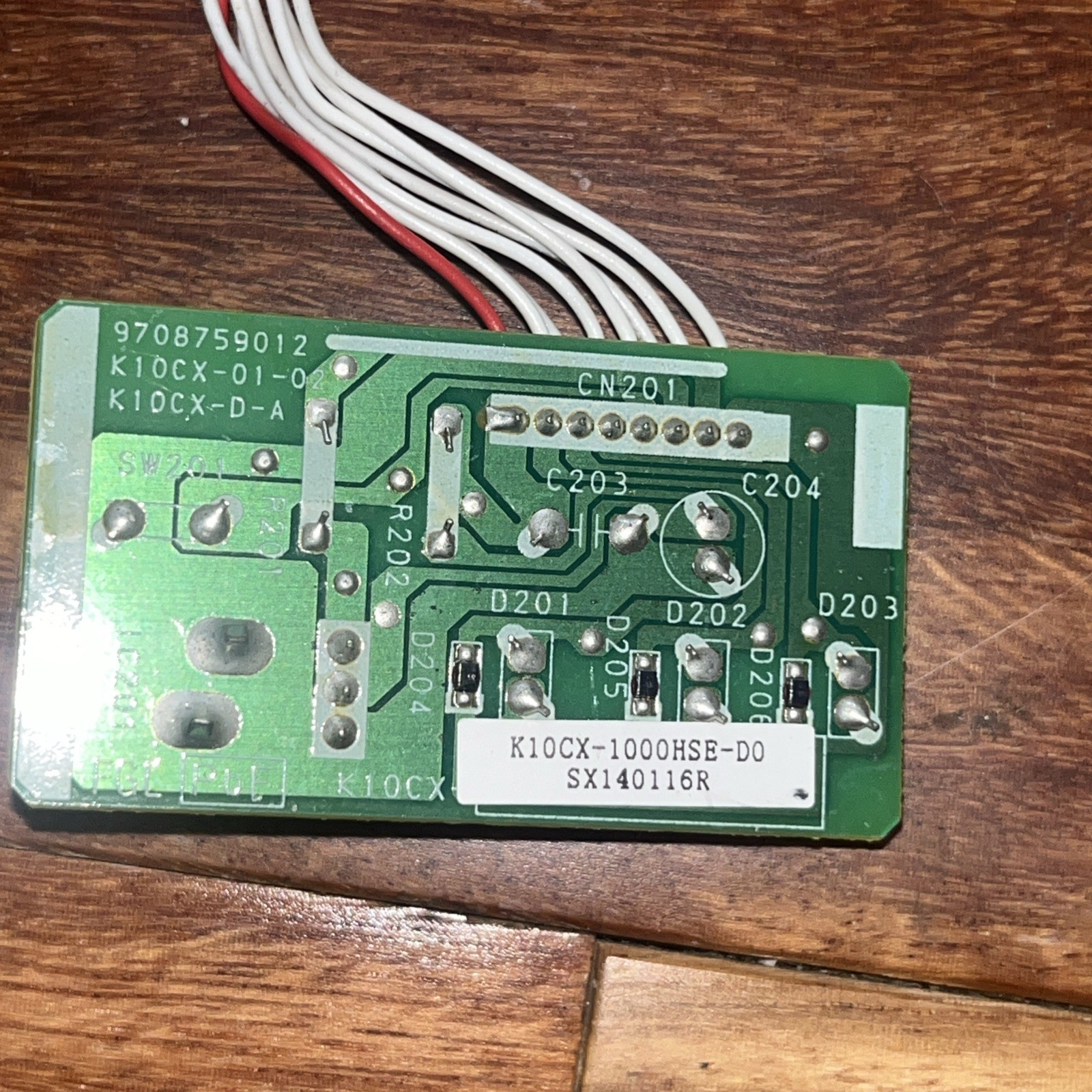 Fujitsu 9708759012 Signal Receiving Board K10CX-1000HSE-D0