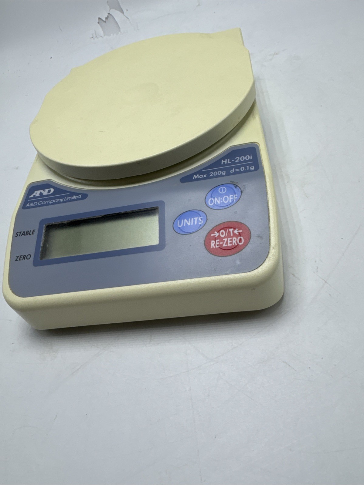 A&D Company Limited HL-200i Compact Scale Max 200g d=0.1g Tested Works