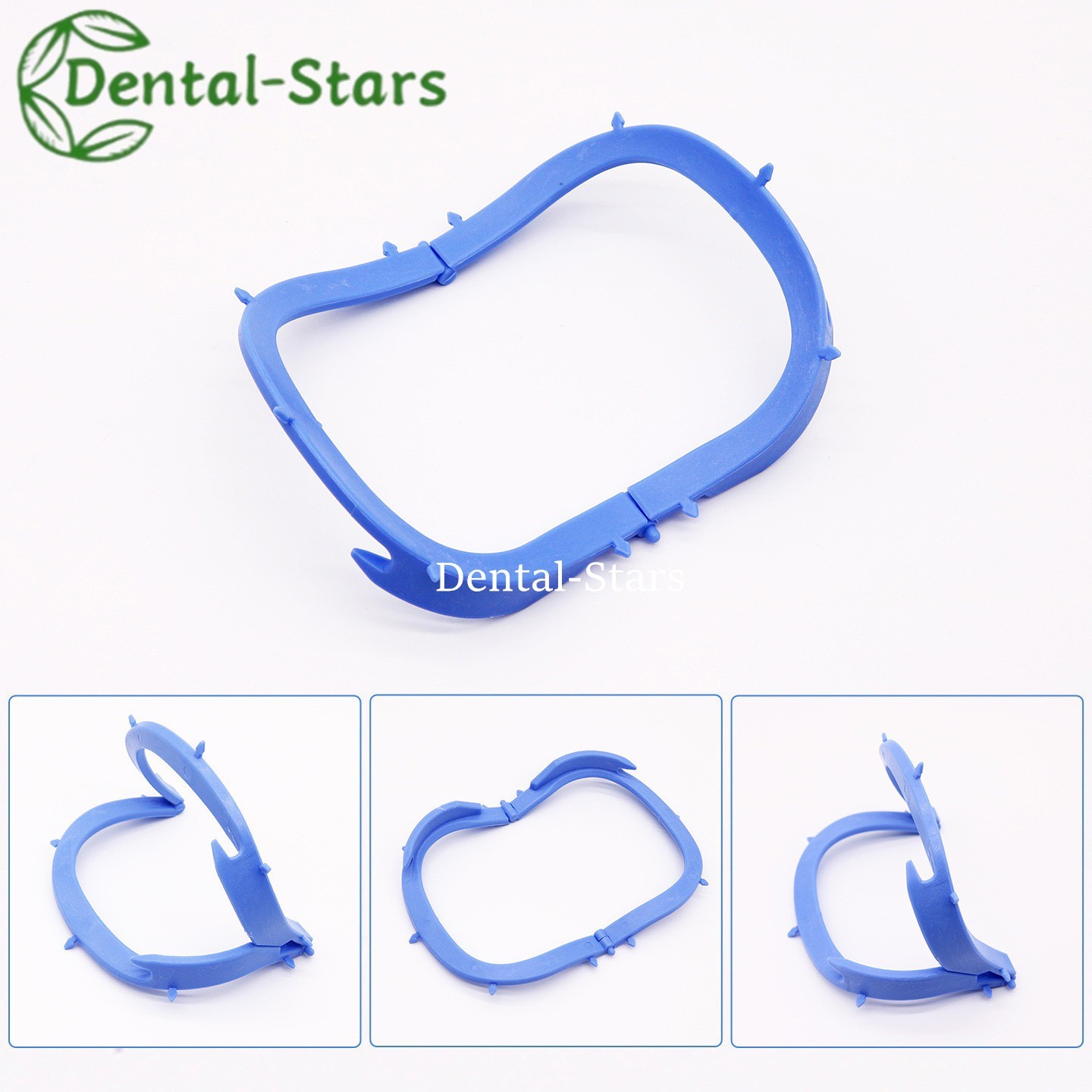 5/50Pcs Dental Rubber Dam Frame Sheets Bracket Foldable Holder Autoclavable 134℃
