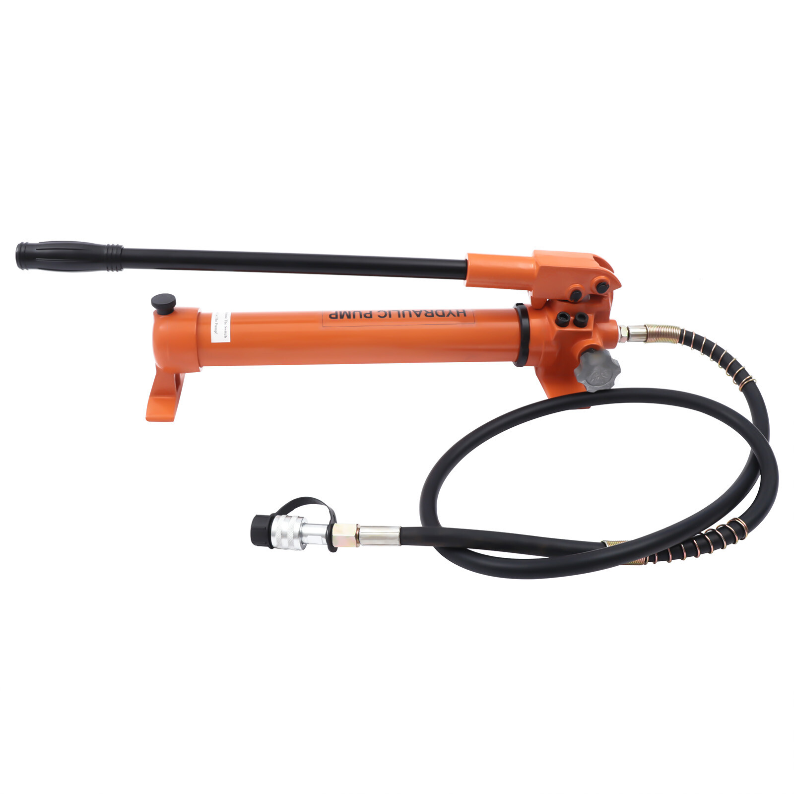 Manual Hydraulic Hand Pump Set 10000psi Oil Storage 900CC 10&4 Ton 2 Speed USA