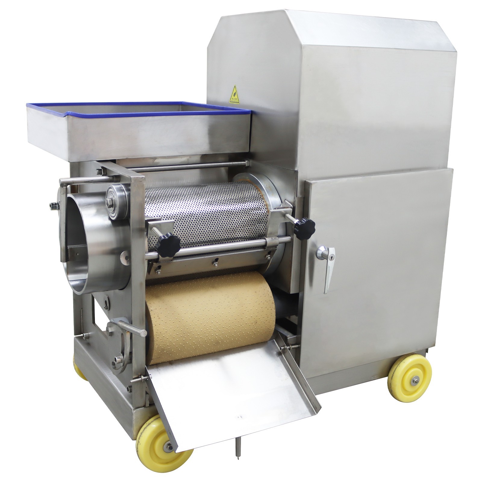 110V Fish Bone Separator Electric Fish Meat Mincer 200KG/H Output 2.95HP/2.2KW