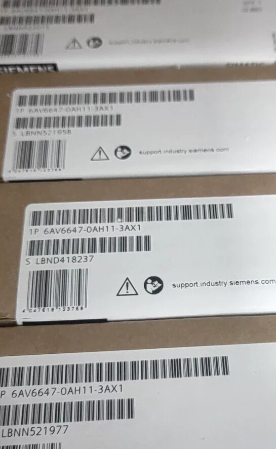 Siemens 6AV6647-0AH11-3AX1 Basic Panel New One 6AV6 647-0AH11-3AX1 #US