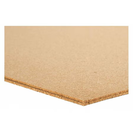 Zoro Select 4Nlw6 Cork Sheet, Underlayment, 4.0Mm T, 24X36 In, 4Nlw6