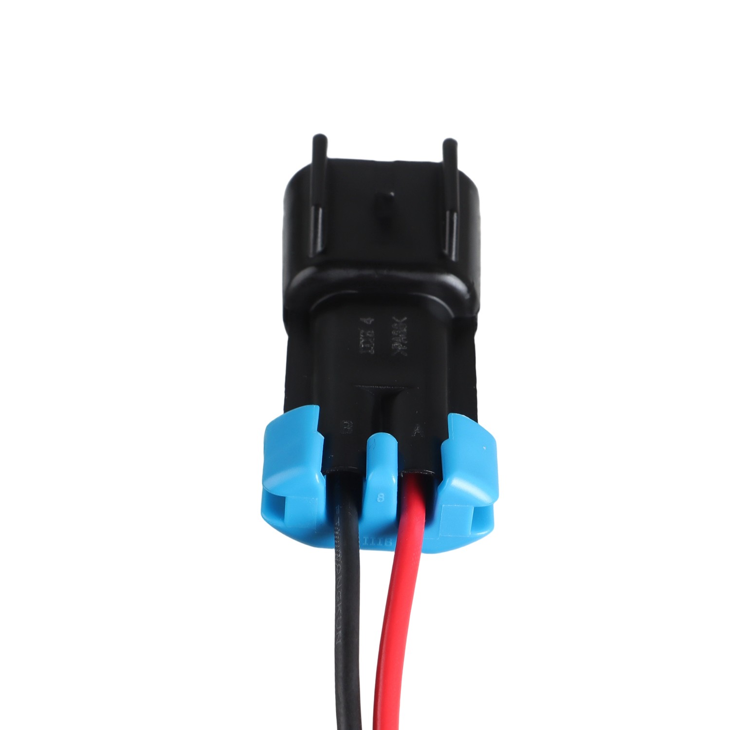 Pair 2-Pin Male & Female Connector Multi-Purpose Pigtail 14 AWG 7.8″ Wiring