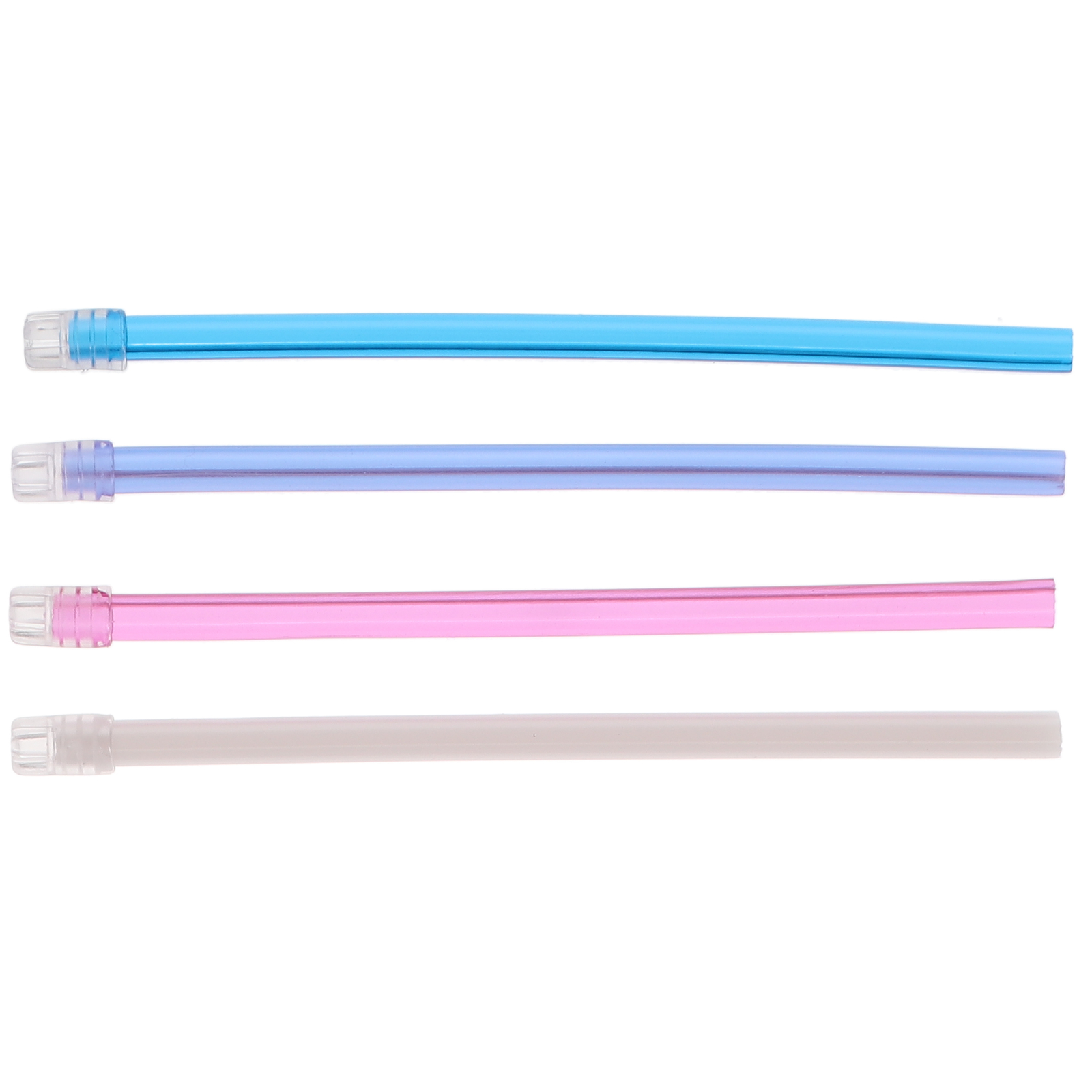 House Brand Dentistry 101525 Saliva Ejectors Lavender/Assorted Color Tips 100/Pk