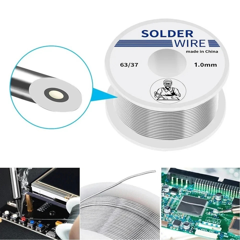 100g/20g Rosin Core Solder Wire Roll Low Temperature Easy Melt Tin Welding Wire