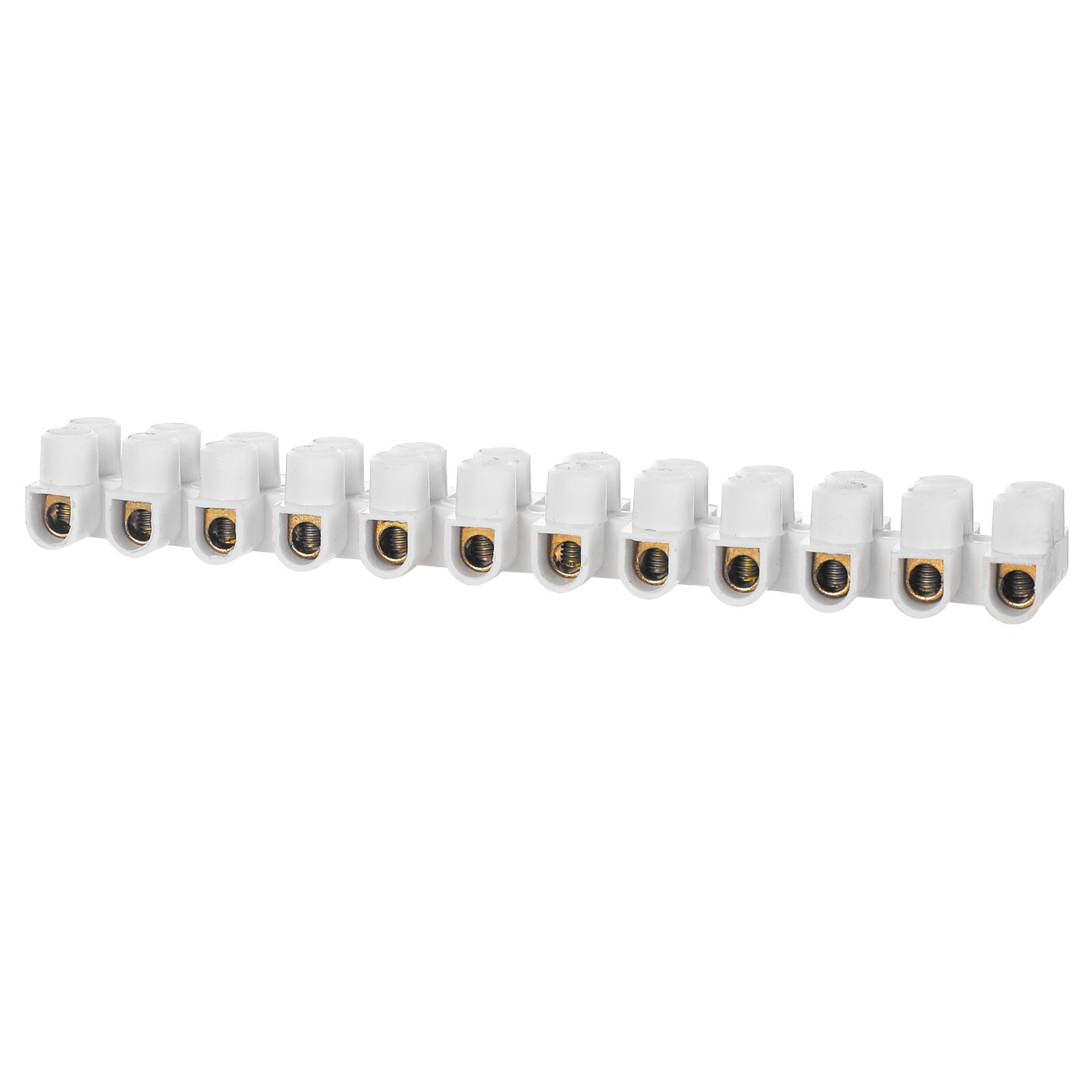 10PCS 12 Position Dual Row Terminal Strip Screw Terminal Barrier Block
