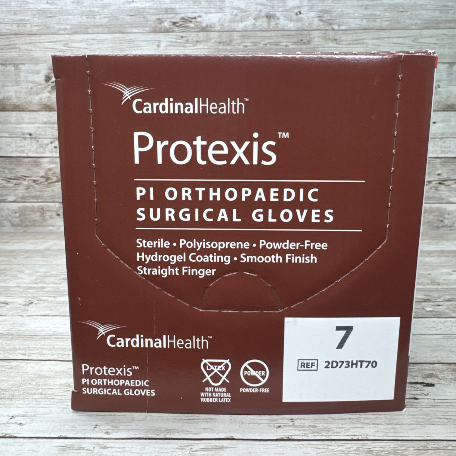 Protexis PI Orthopaedic Surgical Glove Cardinal *1 CASE* Size: 7 *See Date*