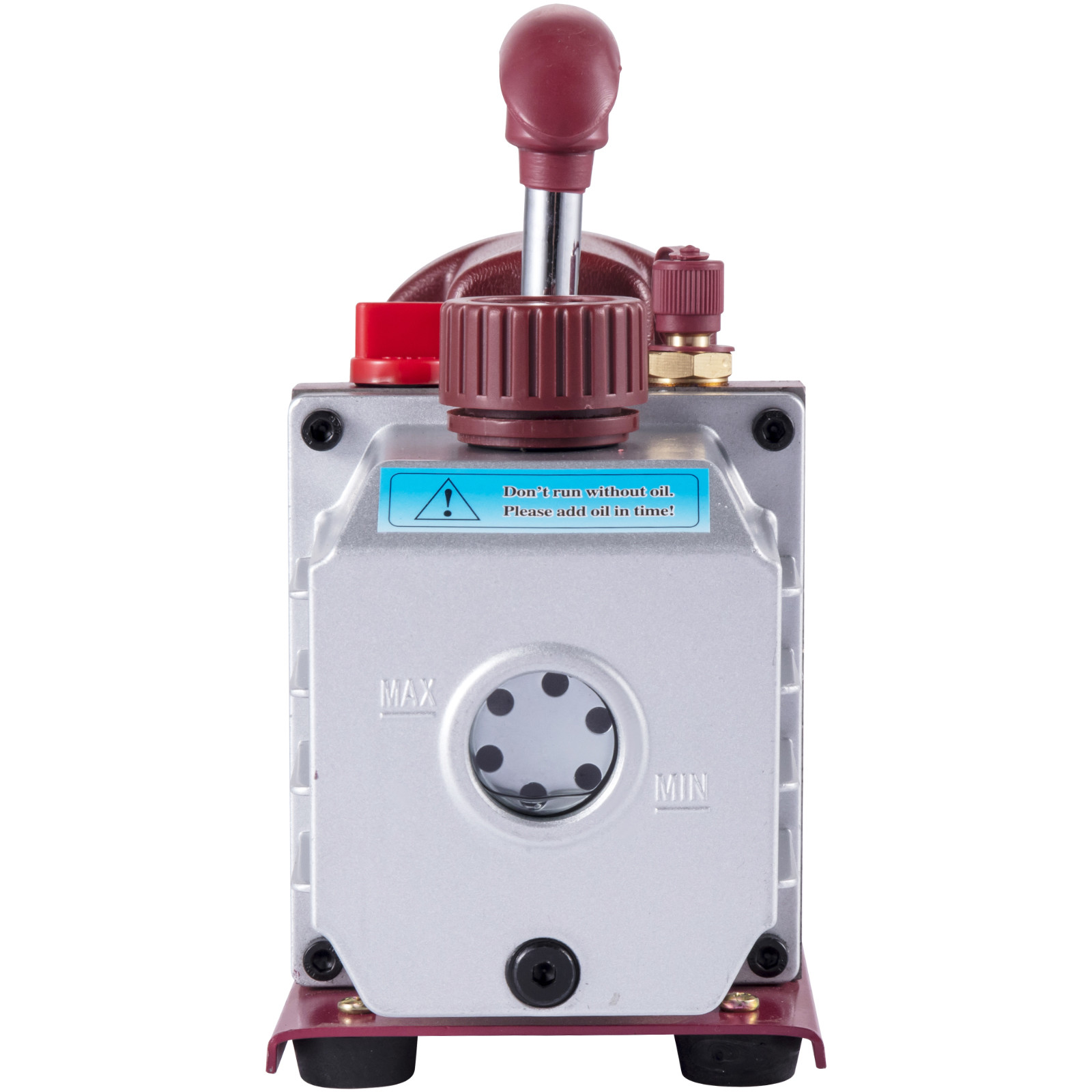 4.5 CFM Single-Stage Rotary Vacuum Pump HVAC/Auto AC 4.5CFM 1/3HP 1/4″ACME inlet