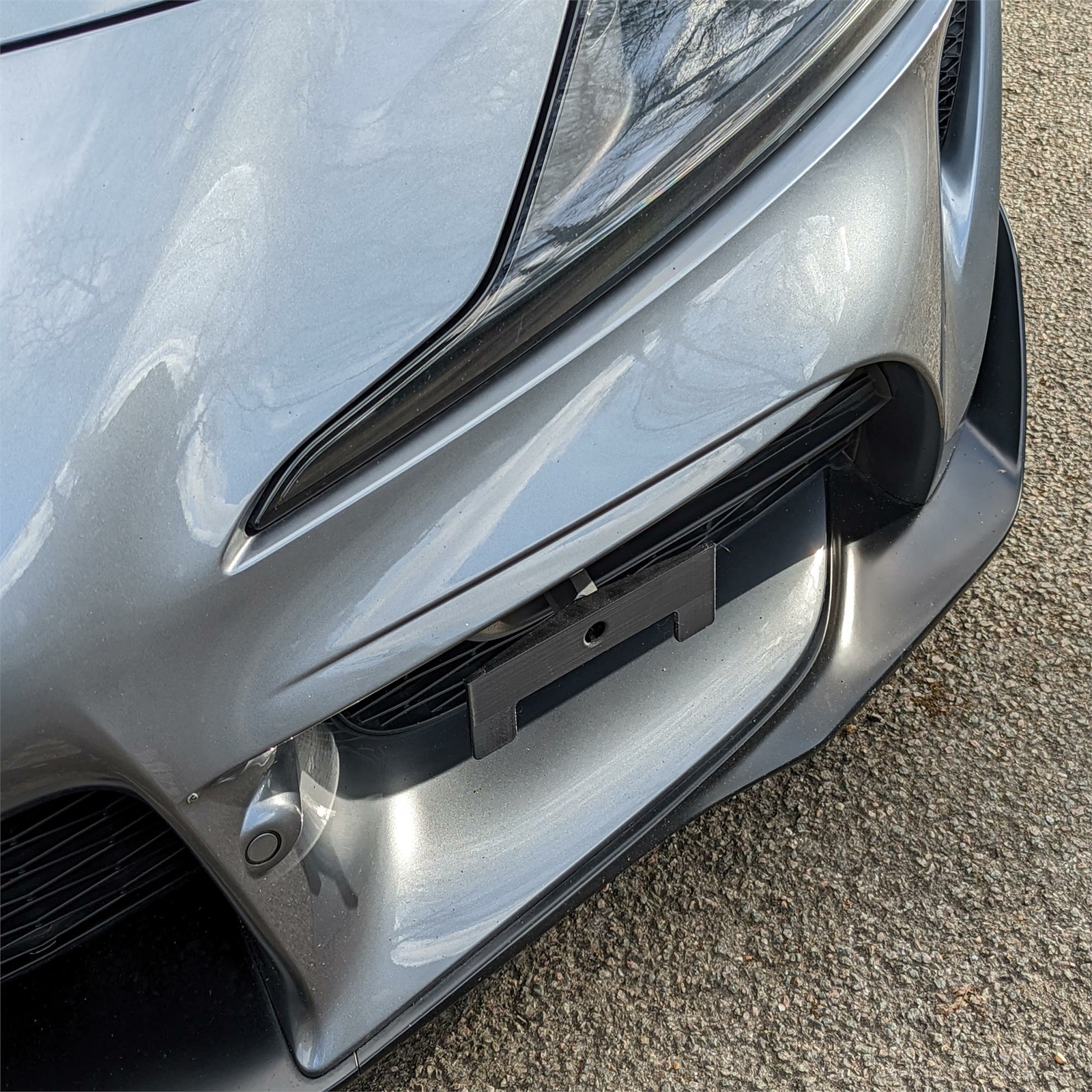 Number Plate Mount For GR Supra A90 MK5/V Front Tow Hook
