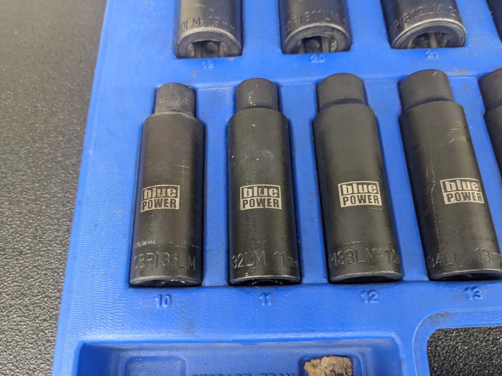 #bn387 Cornwell Tools CBPI3LM 15 Piece 1/2″ Drive Metric Deep Power Socket Set