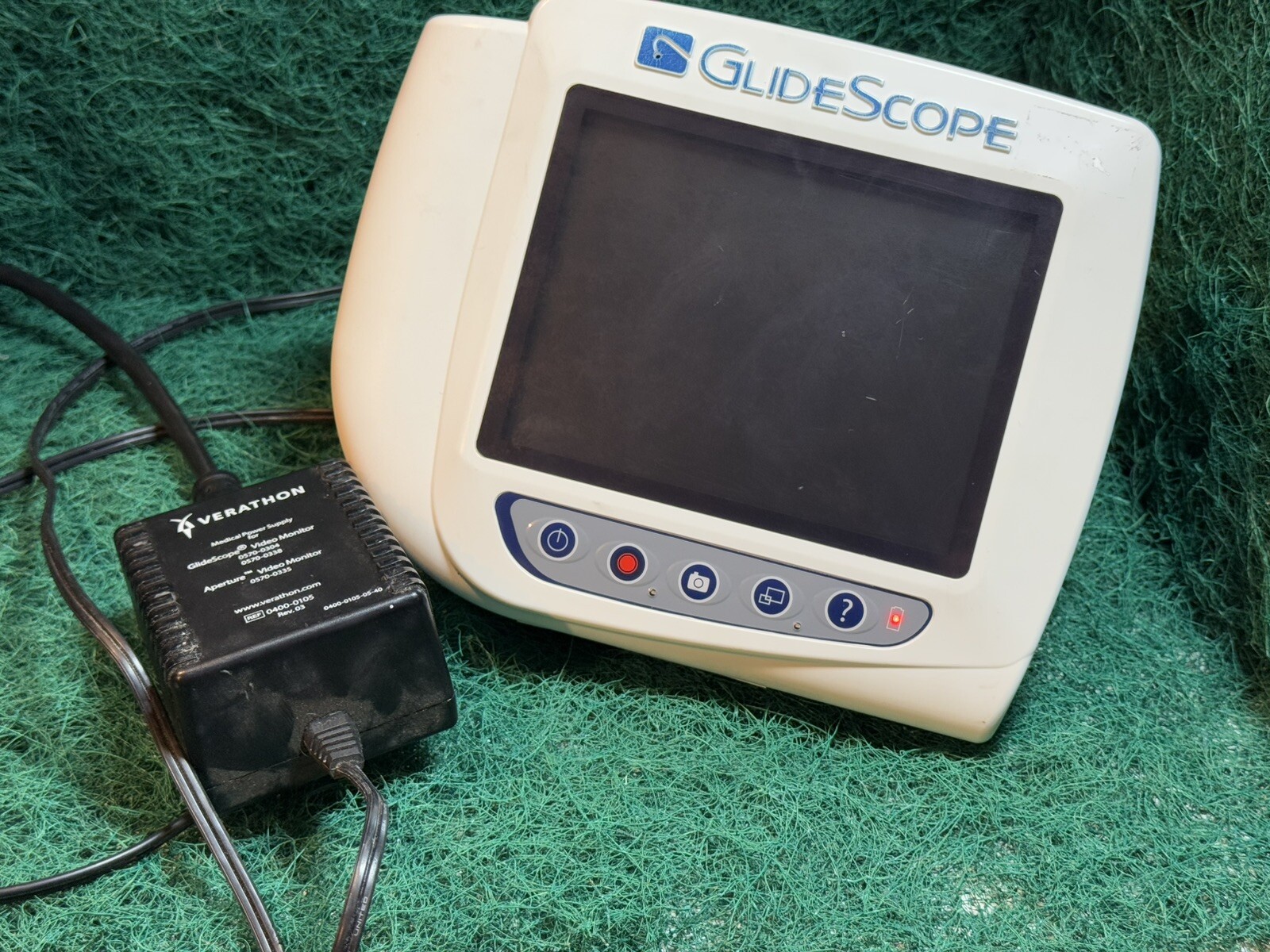VERATHON AVL 0570-0338 GLIDESCOPE PORTABLE VIDEO MONITOR