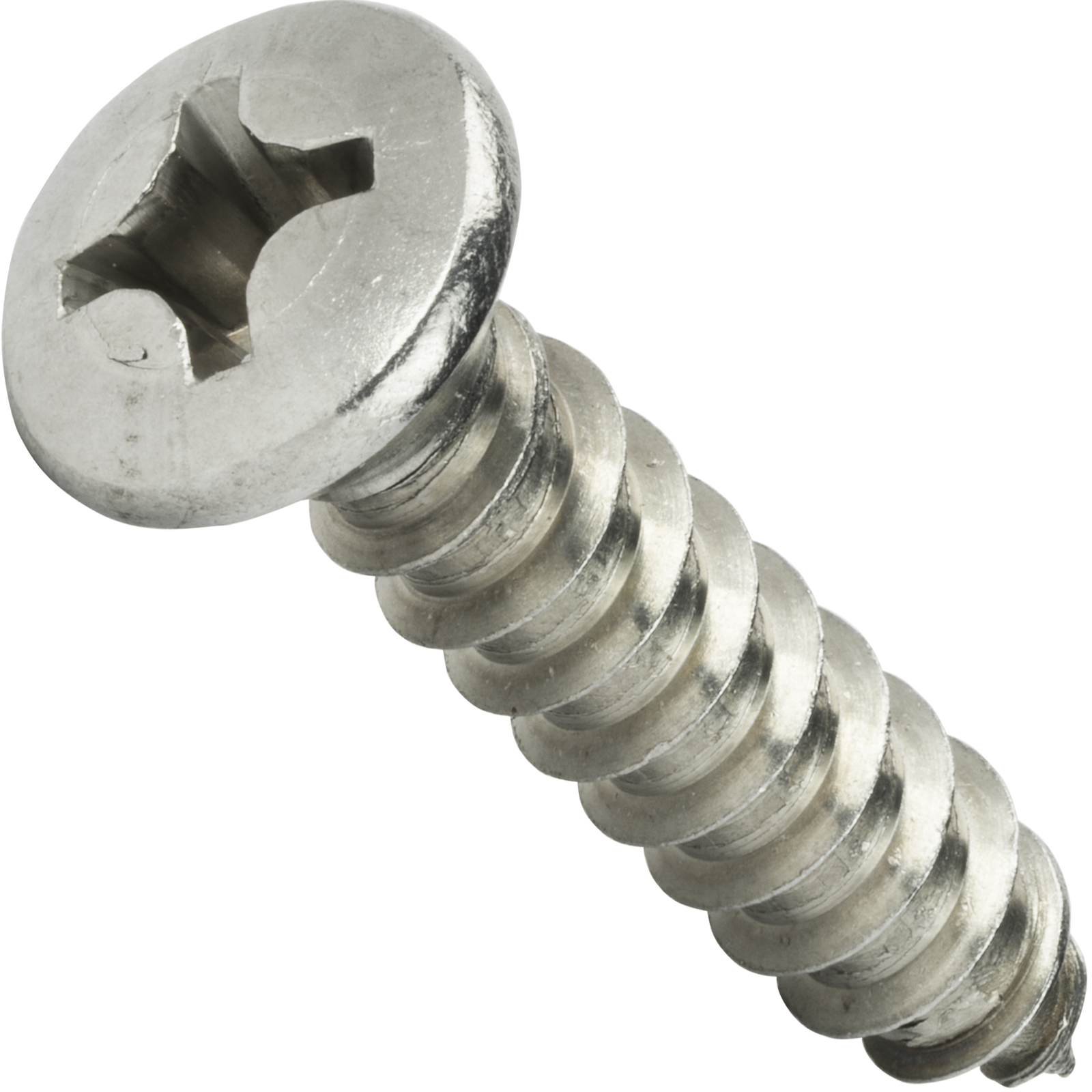 #6 Self Tapping Sheet Metal Screws Phillips Oval Head Stainless Steel All Sizes