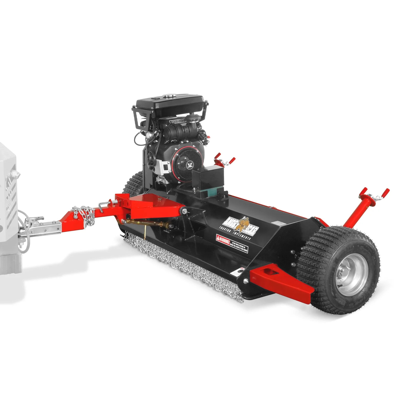 MechMaxx 55″ Tow-Behind ATV Offset Flail Mower 23HP 679cc Engine Powered ATV140