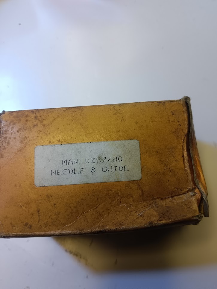 Duetsche Marine Z-17 MAN KZ57/80 Needle & Guide KOLN-Siegburger Germany New