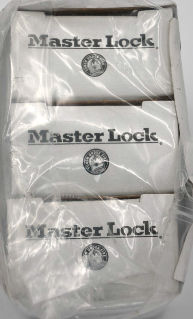 MASTER LOCK 406KABLKLZ32KS PADLOCK, ISOLATION MAS Key:13F738 (SET OF 3PCS)