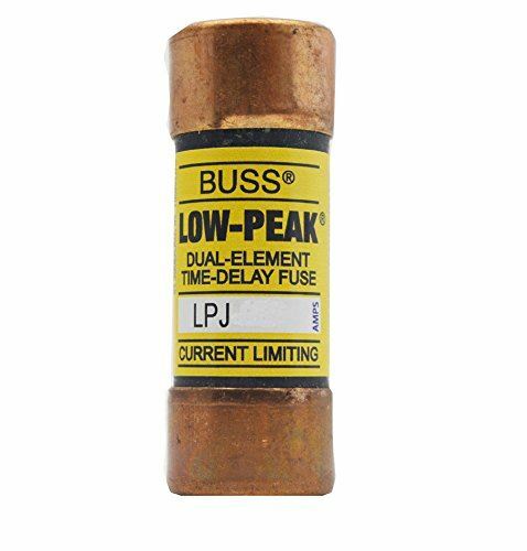 Pack of 10 Fuse BUSSMANN LPJ-45SP Low-Peak Dual Element Delay 45 Amp 600 Vac US