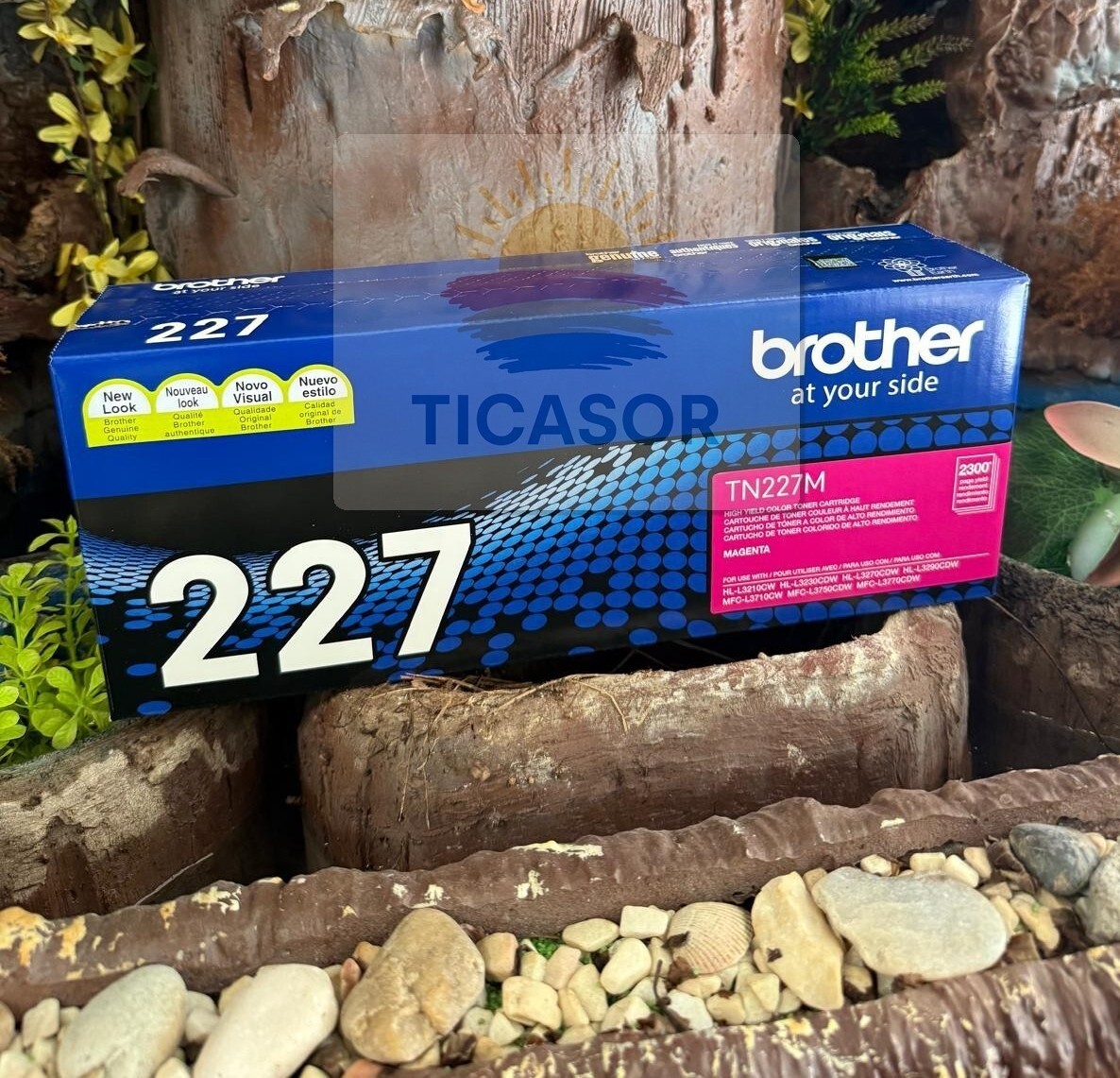 Brother TN227 High Yield Laser Toner Set (4 color) Black Cyan Magenta yellow