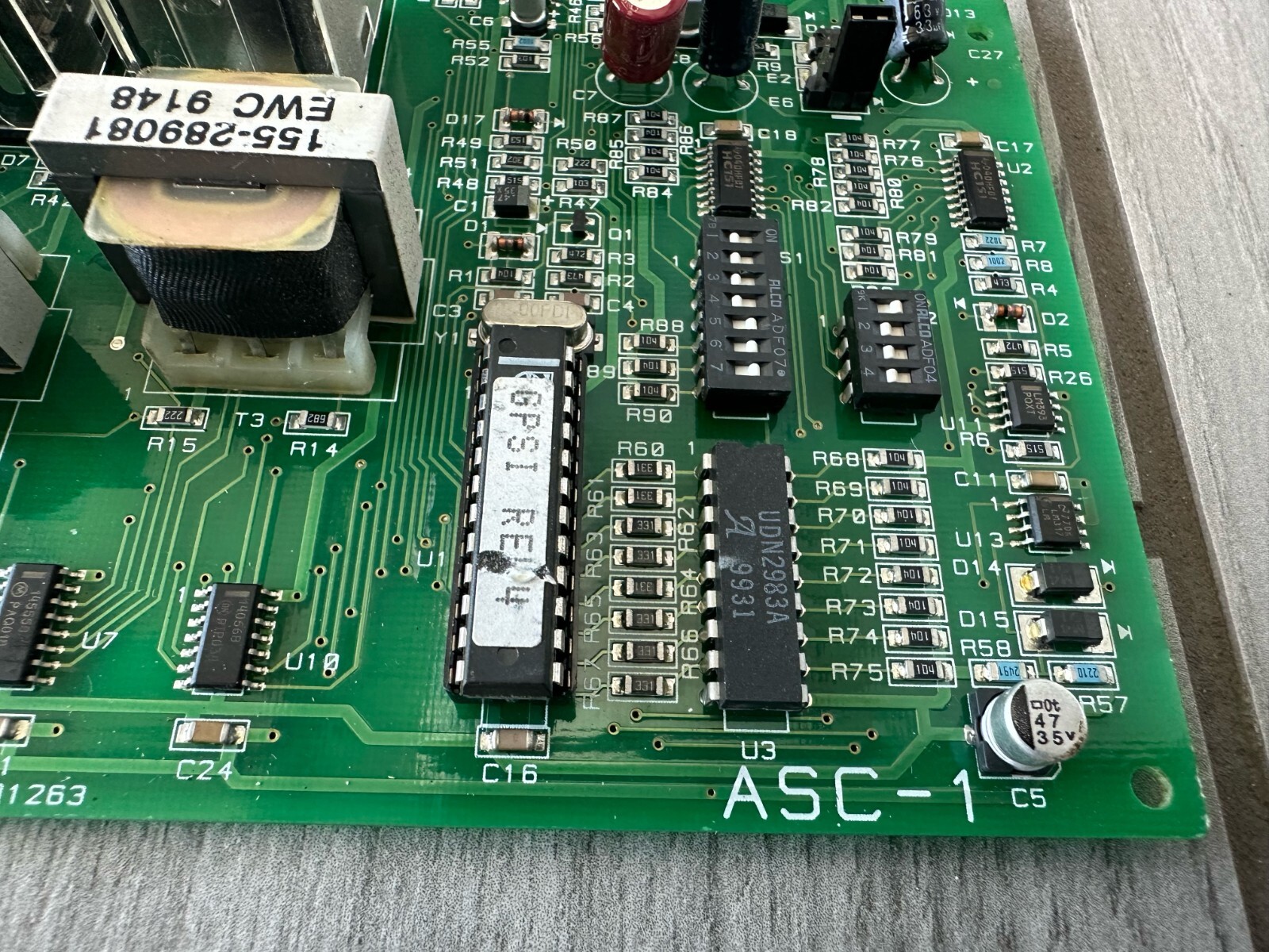 SIEMENS CERBERUS ASC-1 AUDIO SUPERVISION CARD 315-091263 FREE SHIPPING !!!