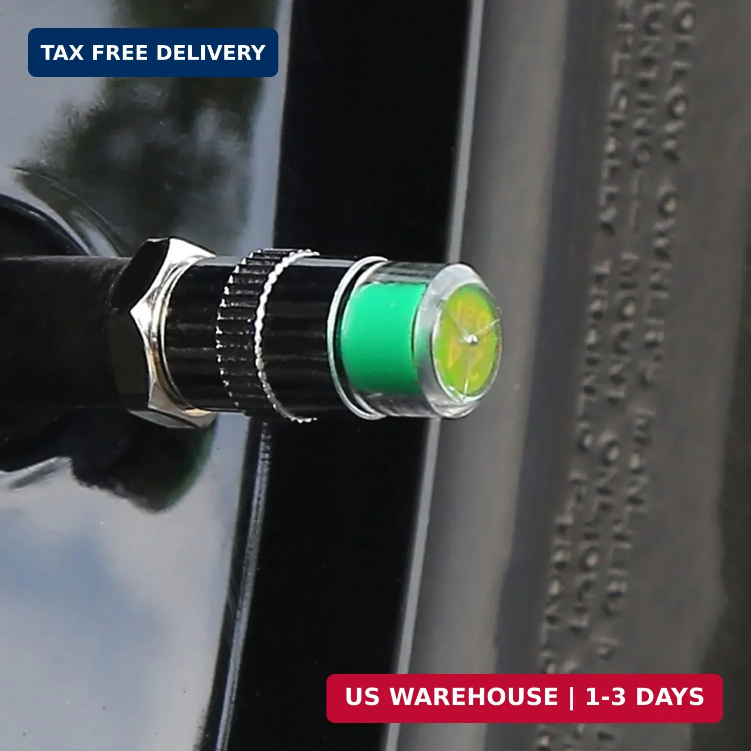 12pcs Car tire Pressure Monitor Valve stem Cap Sensor Indicator, 2.4Bar 36PSI Pr