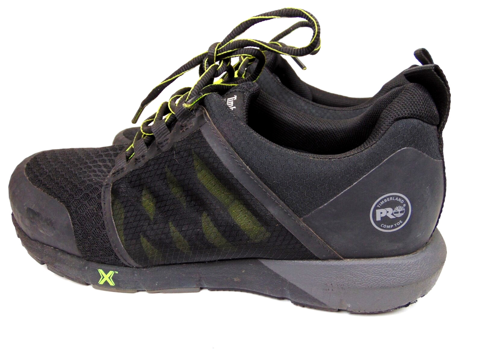 Timberland PRO 605 Radius Safety Toe Work Sneakers, Men’s Size 10.0 WIDE, Black