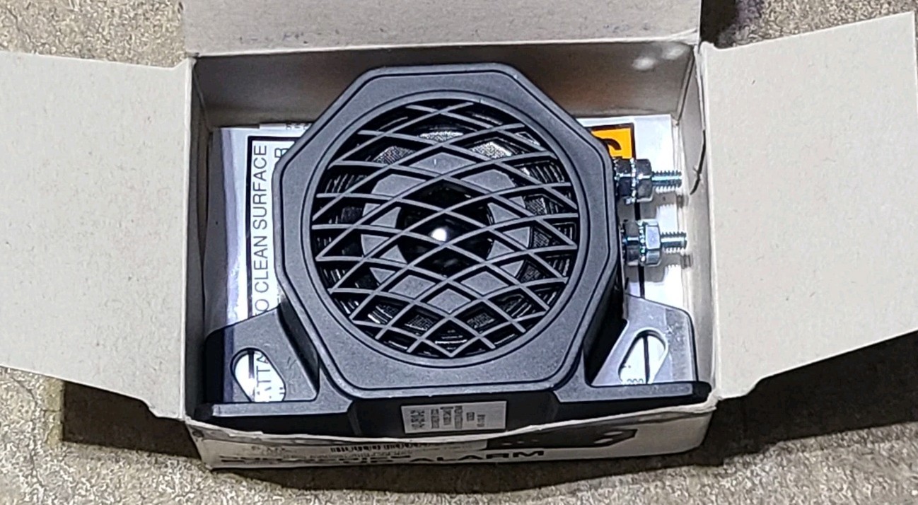 ECCO Model 510 Back-Up Alarm 97dB, 12VDC