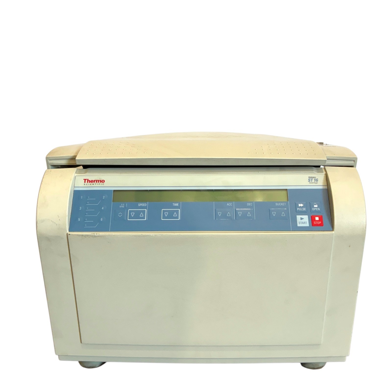 Thermo Scientific Sorvall ST 16 Benchtop Centrifuge w/ 75003629 Rotor & Buckets