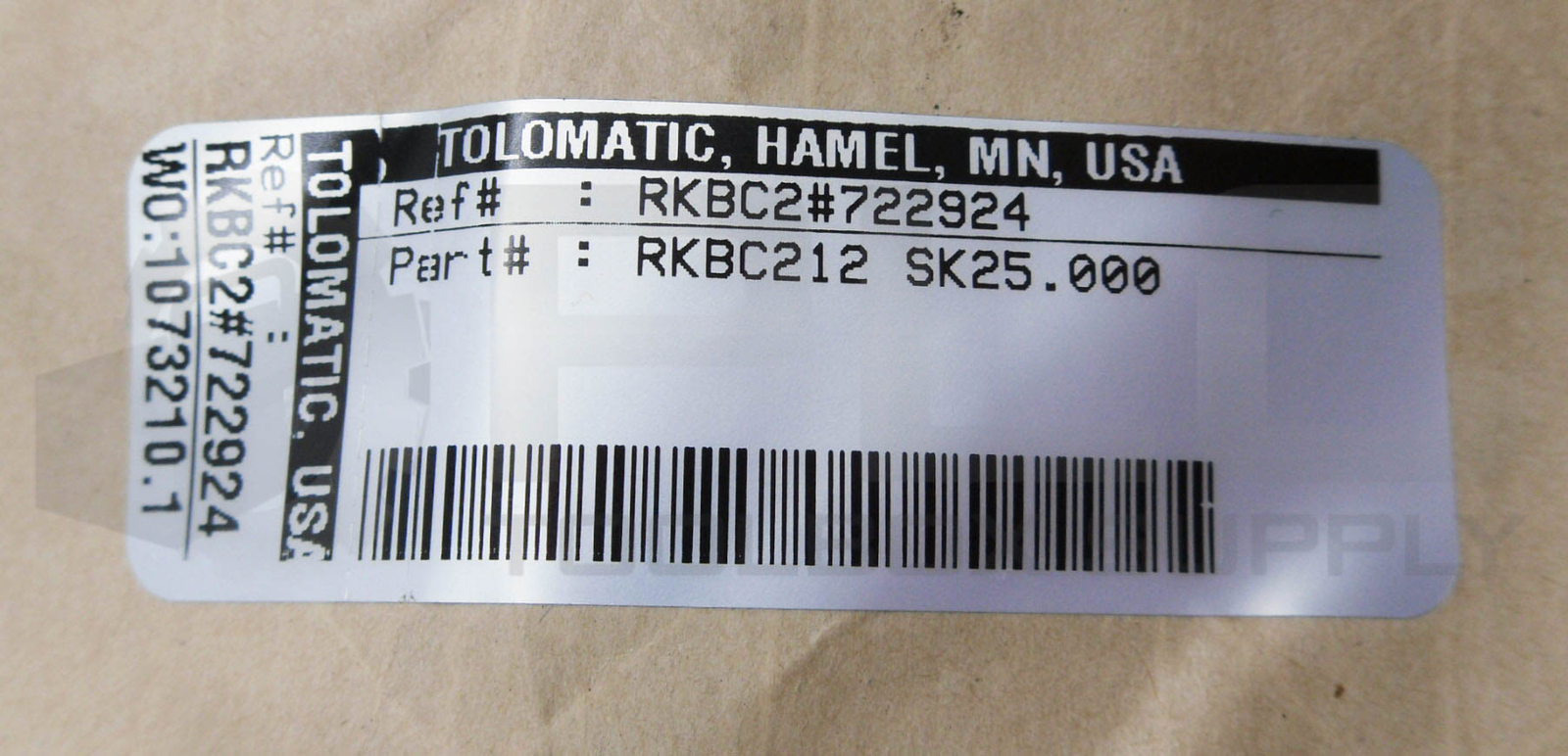 SEALED NEW TOLOMATIC RKBC212 SK25.000 CYLINDER REPAIR KIT