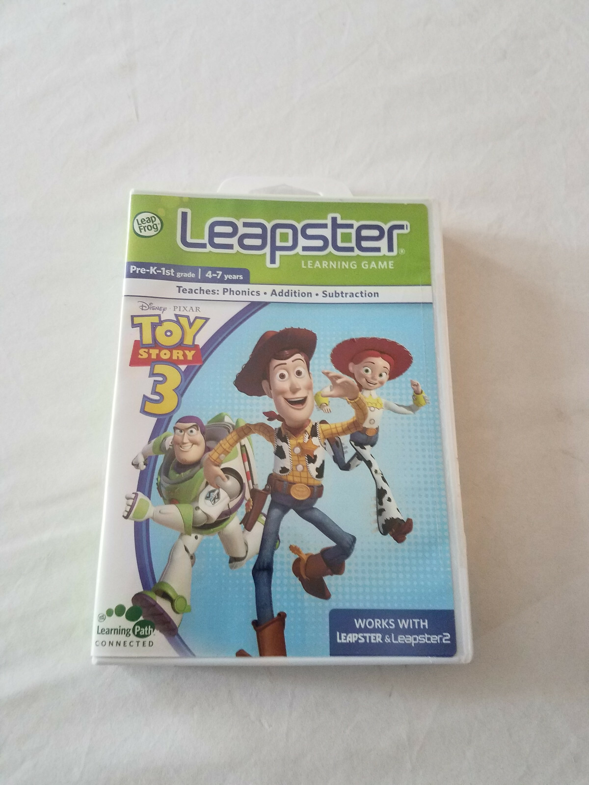 Leap Frog Leapster Explorer Disney Toy Story 3 Learning Game 4-7 Years