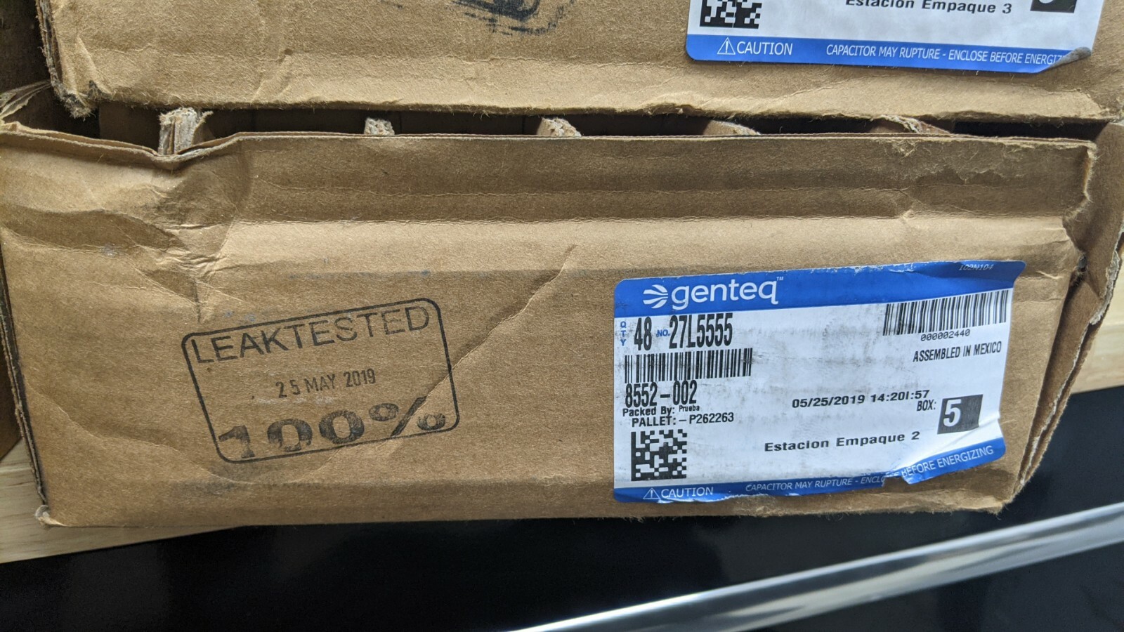 Bard Genteq 8552-002 370V Oval Run Capacitor 5uf 5 uf New 27L5555