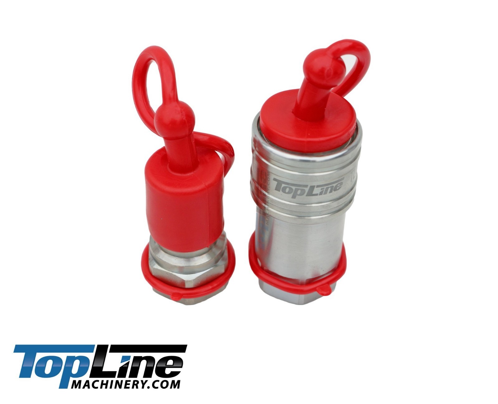3/4″ NPT Thread 3/4 Ag Hydraulic Quick Connect Coupler Poppet Valve Set TL49