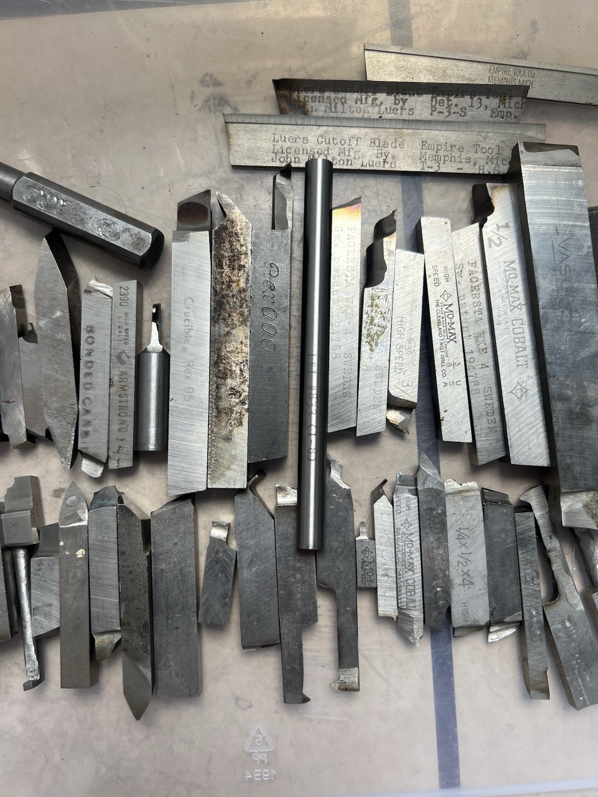 Lot Of Lathe Tool Bits HSS Cobalt Mini Boring Bars + More Machinist Tools