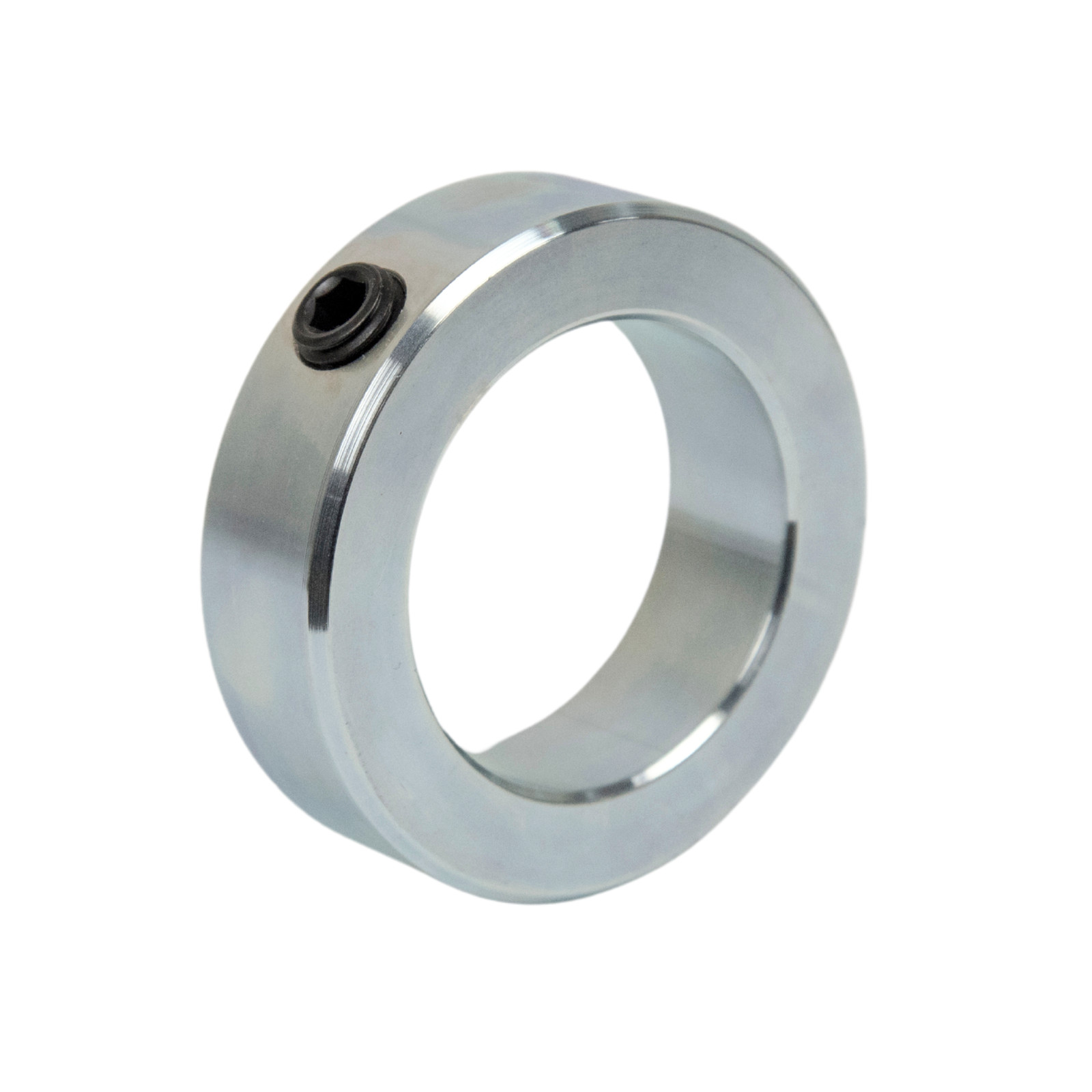 5/8″ Bore Zinc Plated Set Screw Shaft Collar OD 1-1/8″ Width 1/2″ (10 PCS)
