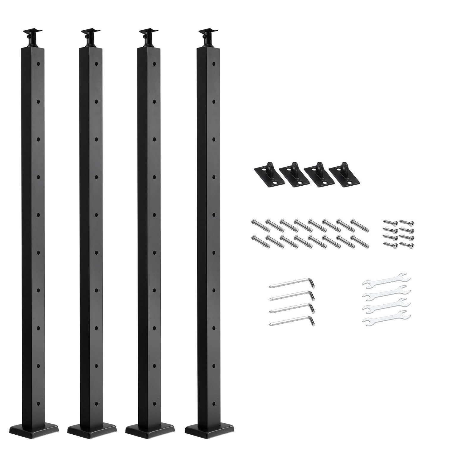Cable Railing Post 36x2x2 In Horizontal-Hole Railing Post 4JZLGZXHS914MY65M001V0