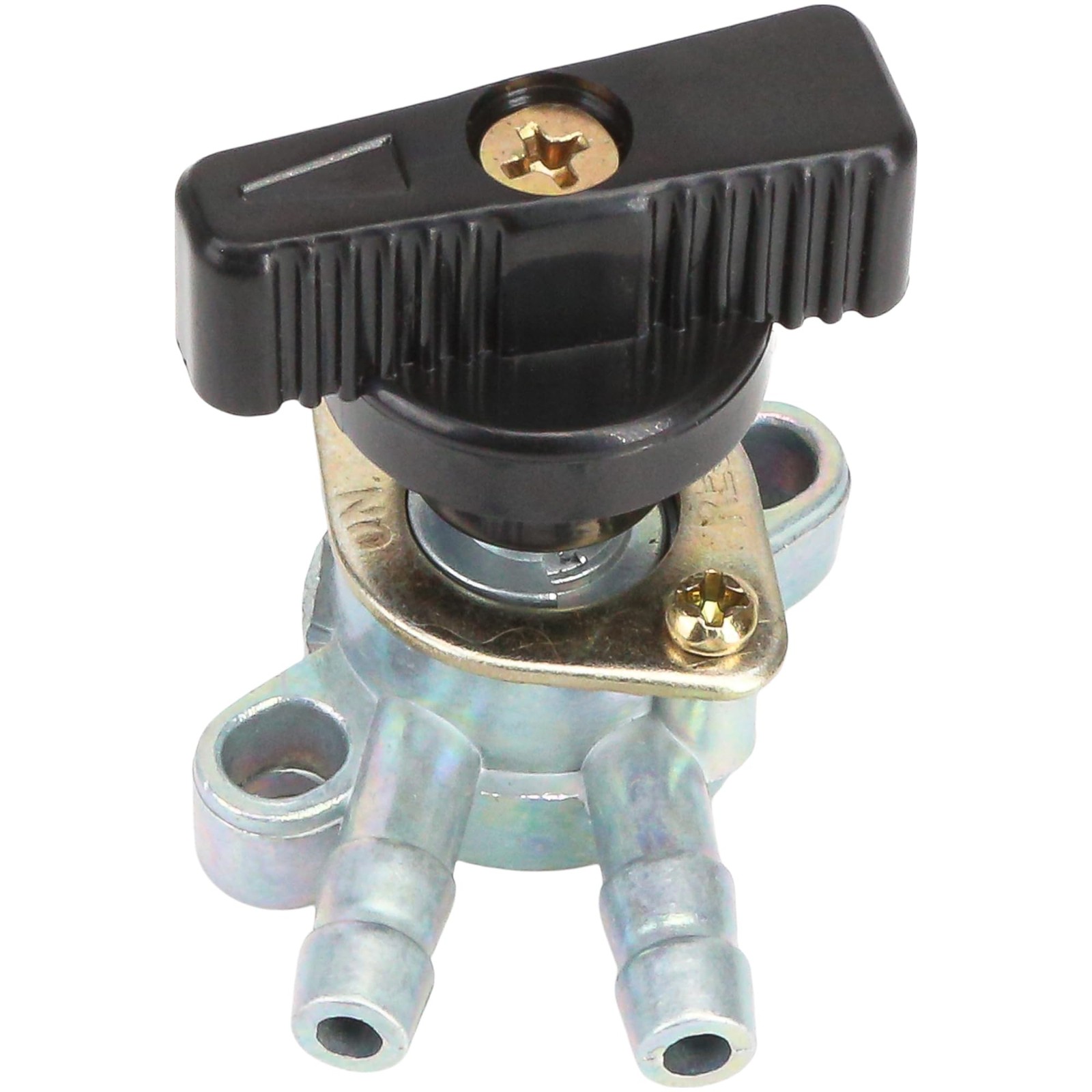 3 Way Fuel Valve Gas Petcock Tank Shut Off Switch 6.2mm (0.24 inch)