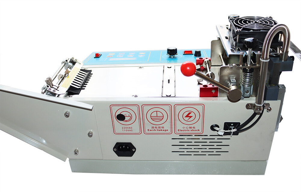 Easy To Operate 220V Hot & Cold Automatic Tape Cutting Machine 100-120Pieces/min