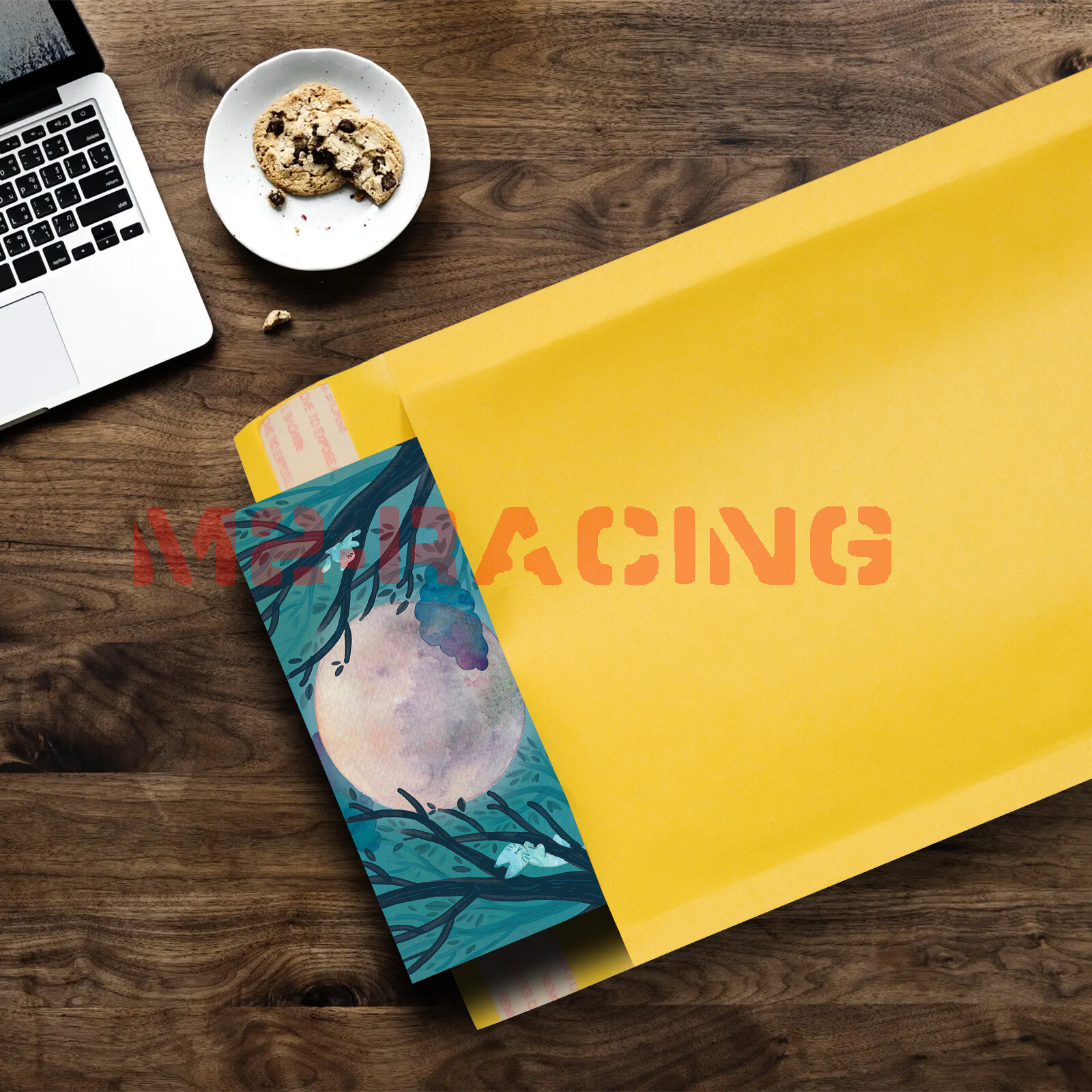 #00 5″x8″ (13cm x 21cm) Yellow Kraft Bubble Mailer Mailing Shipping Envelope Bag