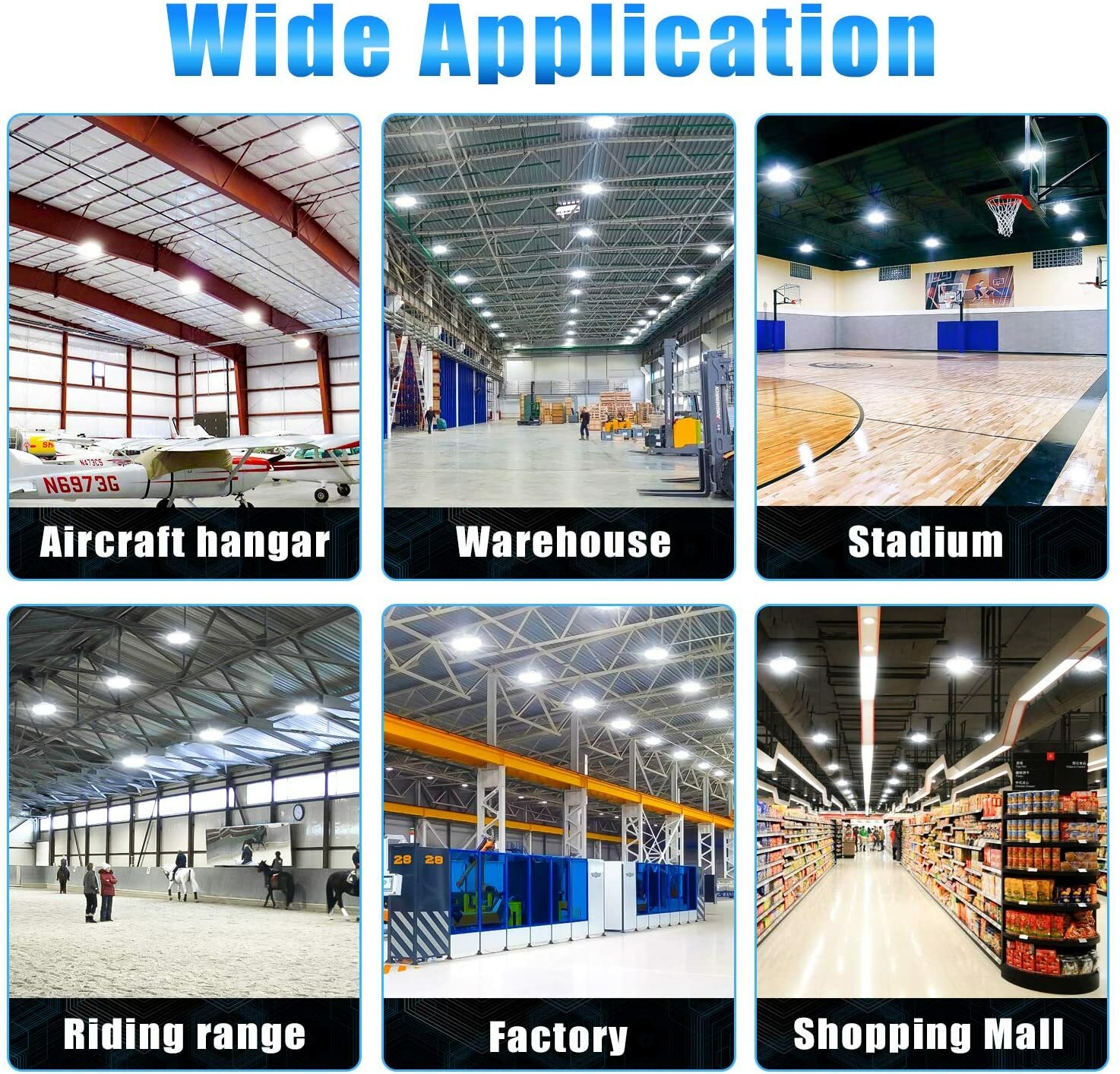 240Watt UFO LED High Bay Light 240W Work Shop Warehouse Lighting 5000K Highbay