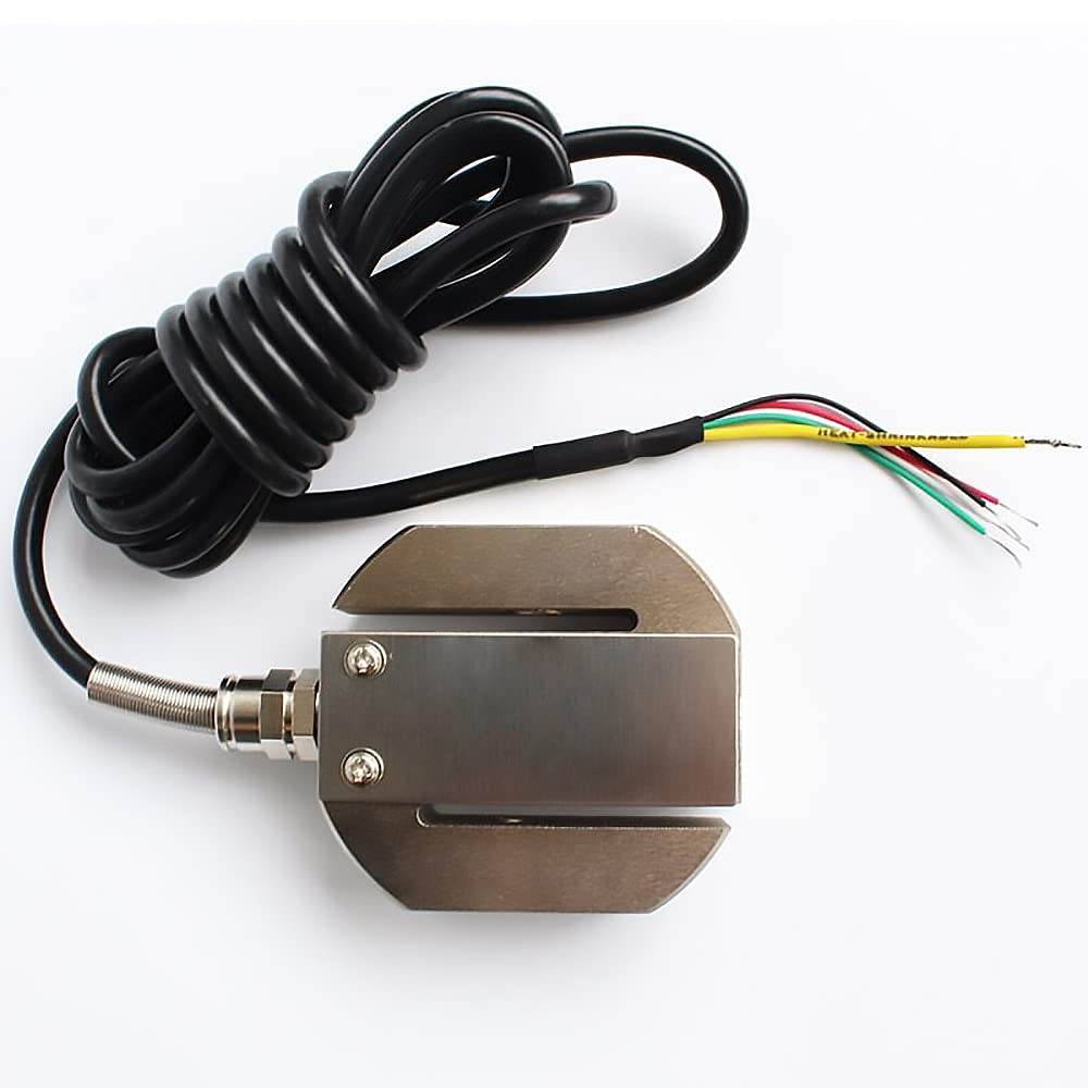 20Kg Load Cell, Tension and Pressure Load Cell S Type Strain Gauge Load Cell Sen