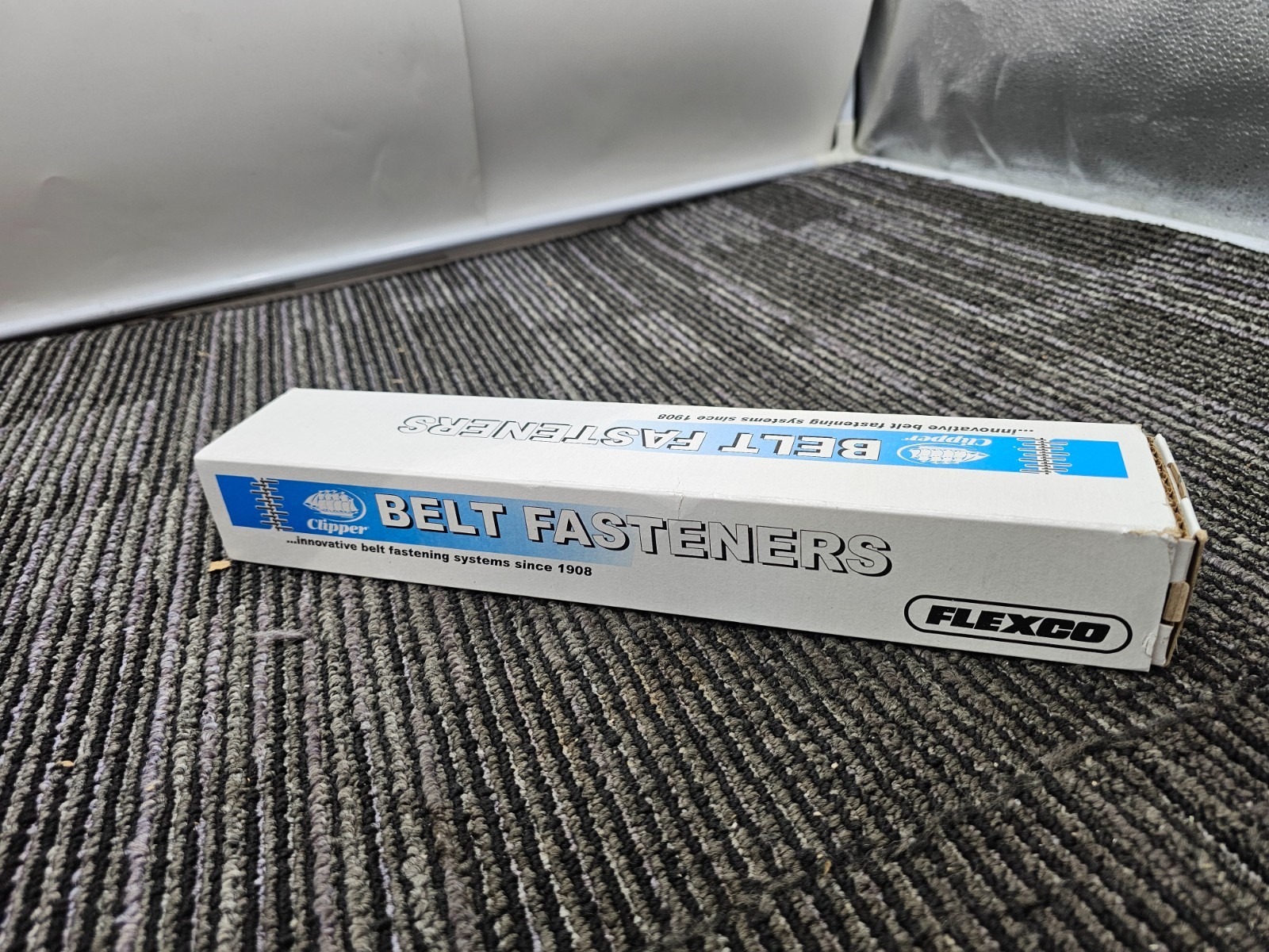 (QTY 12) Flexco UX1S12 Conveyor Belt Fasteners/Lacing Without Pins