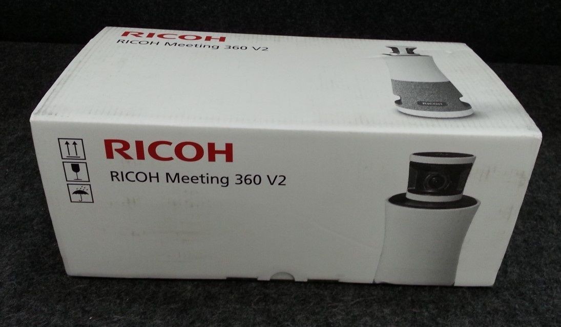 RICOH E0A9-17 Meeting 360 V2 3-In-1 Video Conferencing Device White