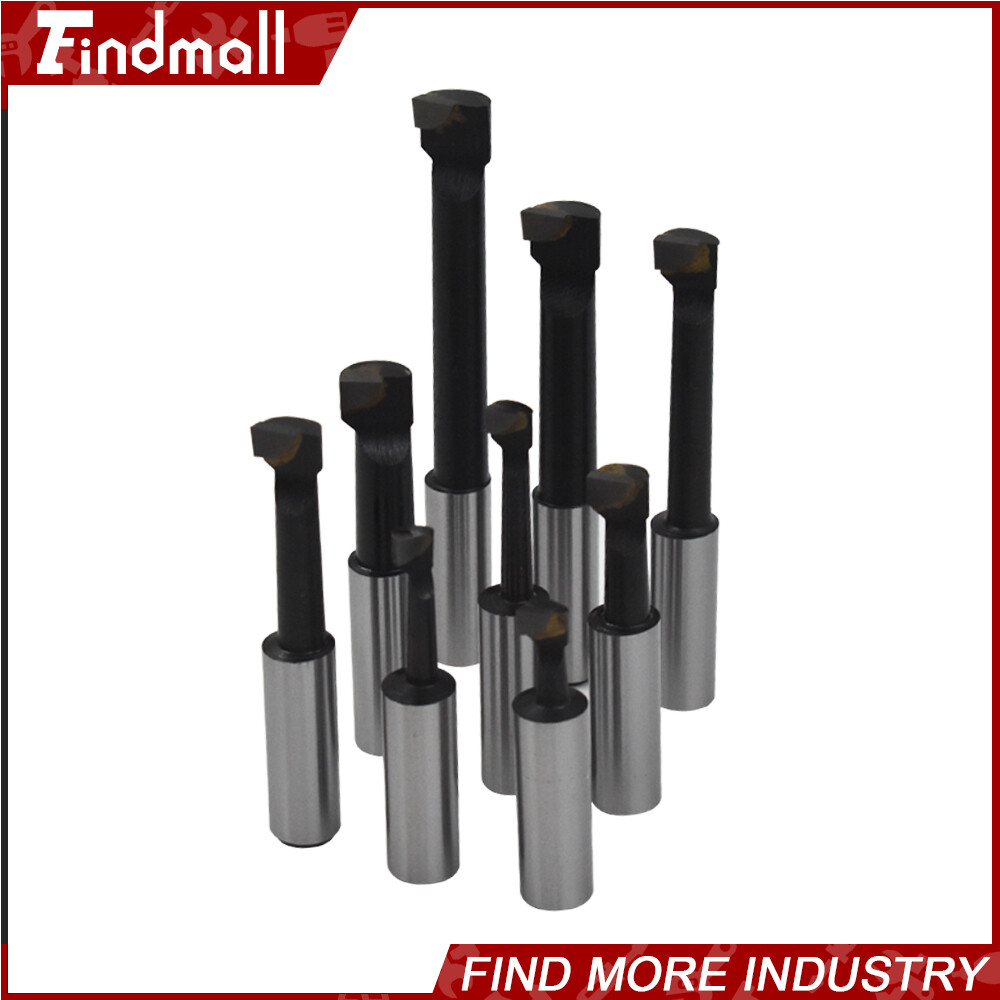 9 PCS 1/2″ BORING BAR SET CARBIDE TIPPED BARS 1/2″ SHANK LATHE TOOL