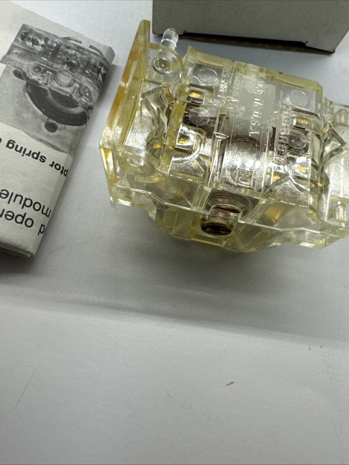 Schneider Square D 9001-KA1 Contact Block 10 Amp 1 NO & 1 NC 600 VAC KA
