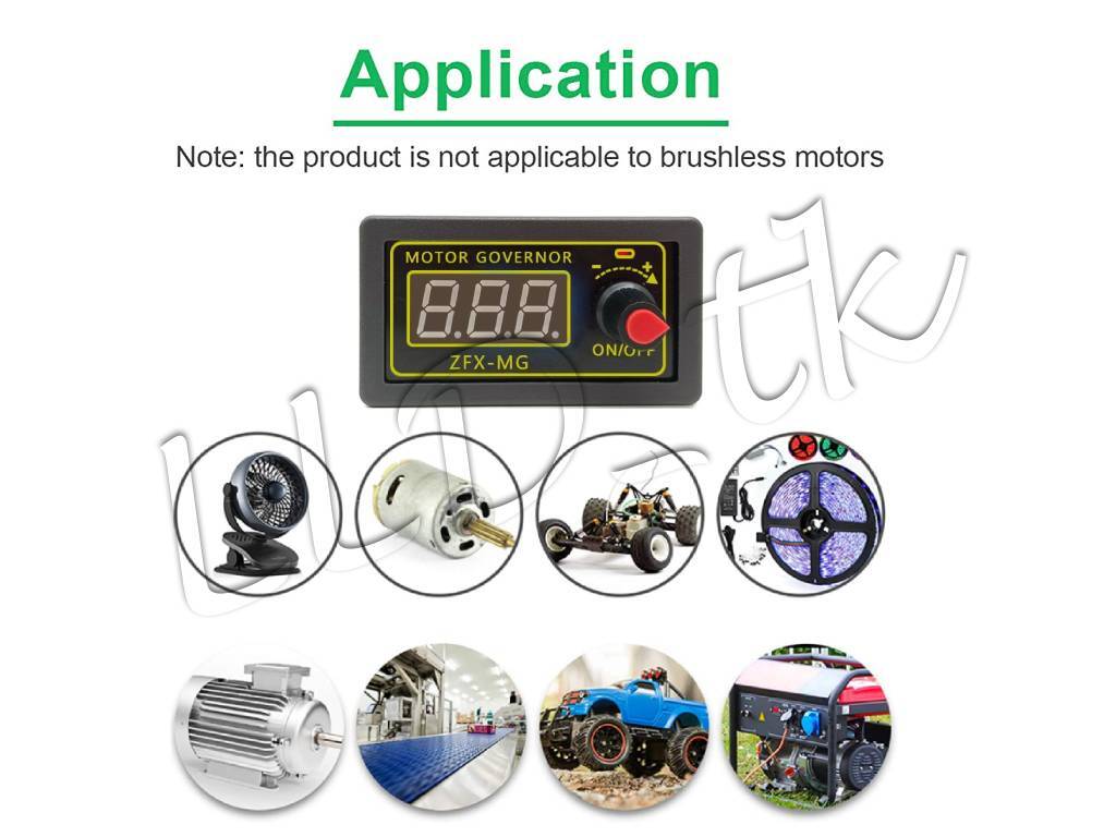 5V-30V Voltage Regulator DC Motor Speed Controller PWM Frequency Duty Cycle LED