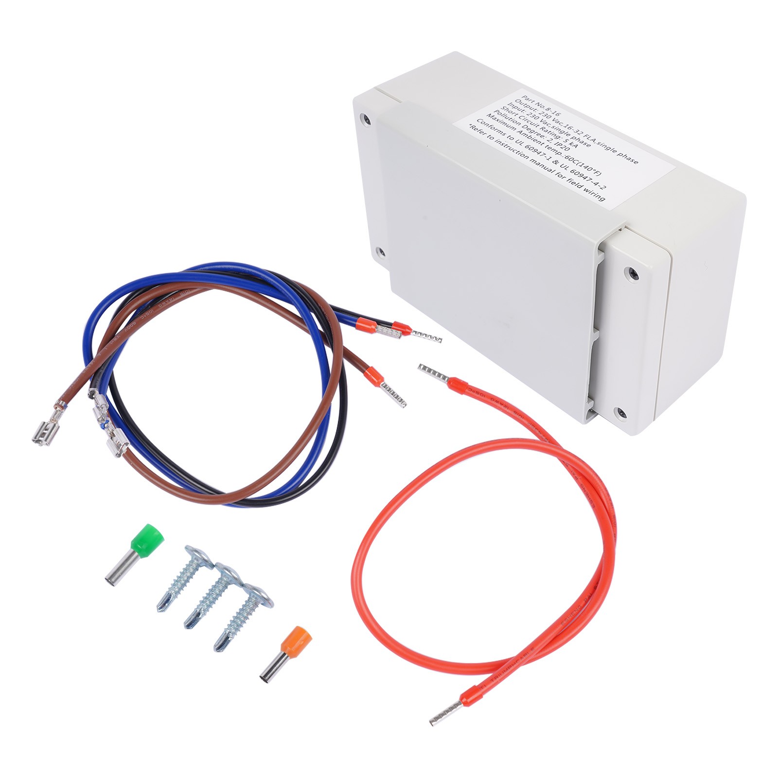 8-16A AC Soft Starter Motor Protection for Utility and/or Generator Power 230V
