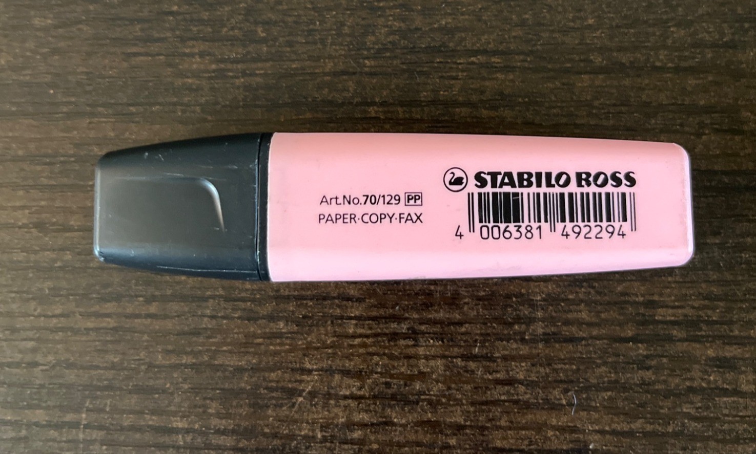 Stabilo 70129 Boss Highlighter Pastel Pink Planner Stationary